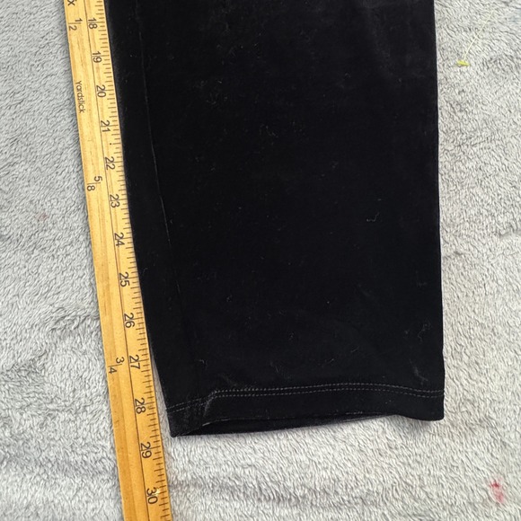 NWT Talbots Black Velvet Plus Size 22W Pants Elastic Waist‎ Stretch BRAND NEW! - Picture 7 of 11